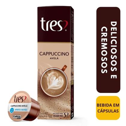 Imagem de 30 Capsulas Tres Corações Cappuccino Classic+Havanna+Avelã