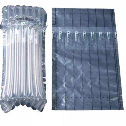 Imagem de 30 embalagem inflável wine bag para transportar e proteger garrafas bebidas itens frágeis em mala viajem