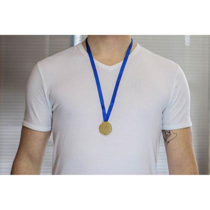 Imagem de 30 Medalhas Natação Metal 35mm Ouro Prata Bronze