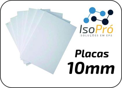 Imagem de 30 placas de isopor antichamas espessura 10mm (1cm) forro térmico acústico EPS - IsoPró Soluções em EPS