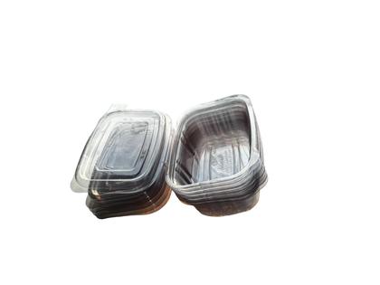 Imagem de 30 Pote pet Bipack Modelo: BP88 Doce retangular 250ml