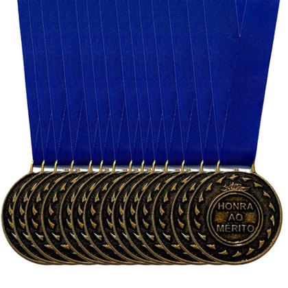 Imagem de 300 Medalhas Honra ao Mérito Ouro Prata bronze Tira Azul Top