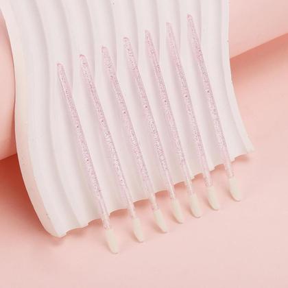 Imagem de 300 Pincel Aplicador Descartável Gloss Batom Maquiagem Limpeza Cílios