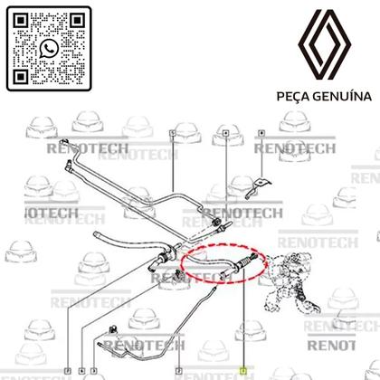 Imagem de 306101808r - atuador do pedal de embreagem - motor m4r 2.0 16v - a partir de 2011 - fluence