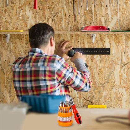 Imagem de 31 em 1 jogo de chave de fenda de precisão torx alen Philips Diversas Dicas Chave Com Estojo