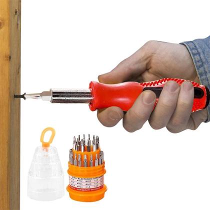 Imagem de 31 em 1 jogo de chave de fenda de precisão torx alen Philips Diversas Dicas Chave Com Estojo