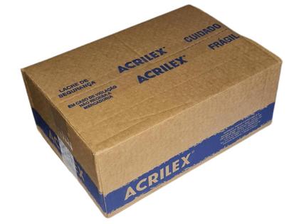 Imagem de 36 Cxs Lápis De Cera Estaca Azul - Acrilex