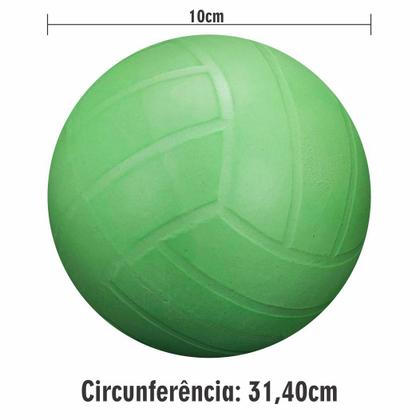 Imagem de 36 Mini Bolas De Vinil Apolo Frisada 10 cm Futebol Coloridas