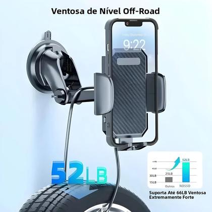 Imagem de 360 graus Suporte Para Celular De Carro Com Sucção Universal, Suporte Estável Para Celular