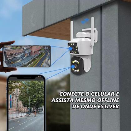 Imagem de 360º De Segurança: Câmera Wifi 8Mp Com Panorama Total
