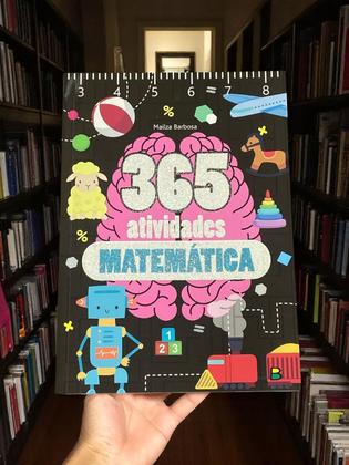 Imagem de 365 Atividades Matemática Livro Infantil+ lápis cor + lápis