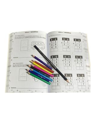 Imagem de 365 Atividades Matemática Livro Infantil+ lápis cor + lápis