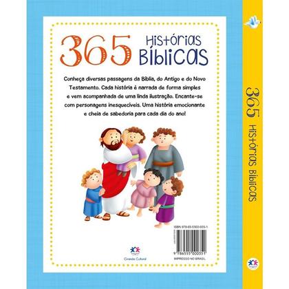 Imagem de 365 histórias bíblicas Ciranda Cultural - EDITORA CIRANDA CULTURAL 