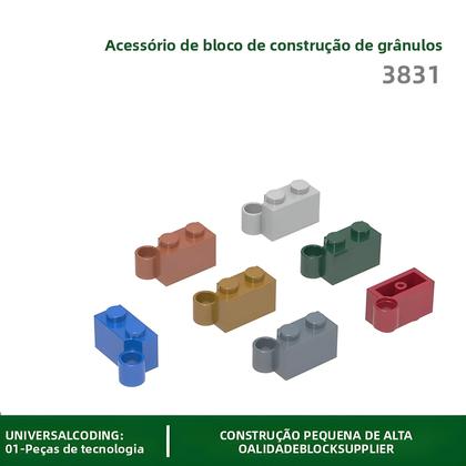 Imagem de 3831 Hinge 1x2 Parte Inferior Blocos De Construção Wange 122 Peças Compatível Com Brinquedos De