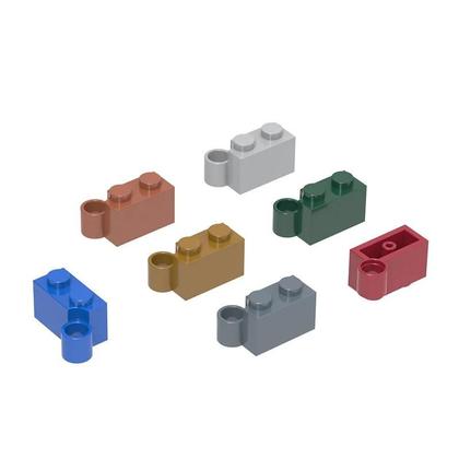 Imagem de 3831 Hinge 1x2 Parte Inferior Blocos De Construção Wange 122 Peças Compatível Com Brinquedos De