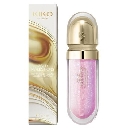 Imagem de 3d hydra gloss gold reflections 01 lilac kiko milano