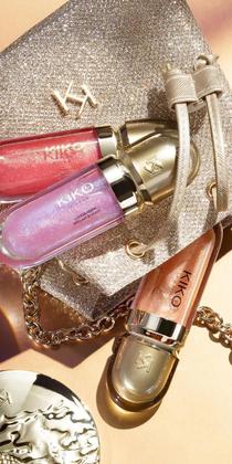 Imagem de 3d hydra gloss gold reflections 01 lilac kiko milano