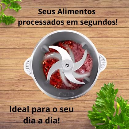 Imagem de 3L Picador De Alimentos Moedor De Carne Mixer Elétrica Processador