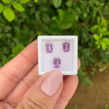 Imagem de 3ø Ametista Retangular 2,45ct