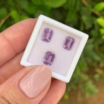 Imagem de 3ø Ametista Retangular 2,45ct