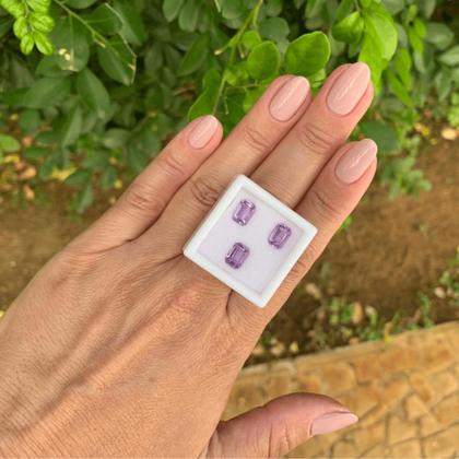 Imagem de 3ø Ametista Retangular 2,45ct