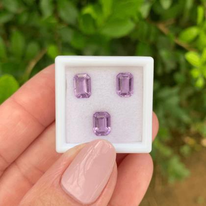 Imagem de 3ø Ametista Retangular 2,45ct