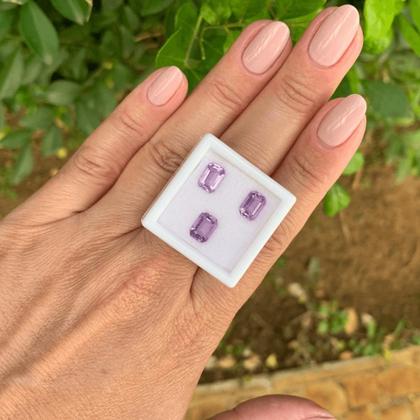 Imagem de 3ø Ametista Retangular 2,45ct
