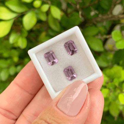 Imagem de 3ø Ametista Retangular 2,86ct