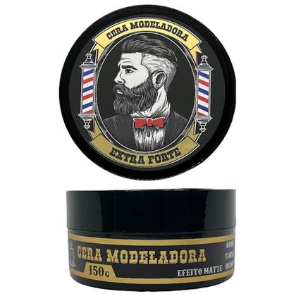 Imagem de 3UN Cera Modeladora Barba Cabelo Bigode Efeito Matte
