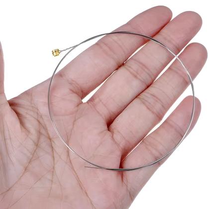 Imagem de 3un Cordas Viola Caipira Fininha Solta Avulsa Leve G Niquel