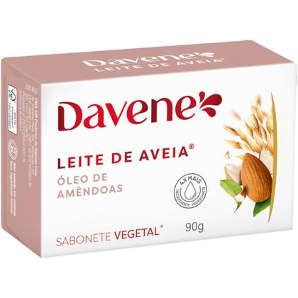 Imagem de 3UN Hidratante Leite De Aveia 400ml e 12 Sabonetes Aveia e Óleo de Amendoas Davene