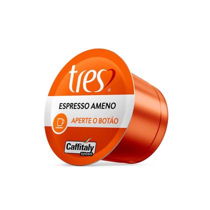 Imagem de 3x Cápsula de Café Tres 3 Corações Espresso Ameno 10 Unidades