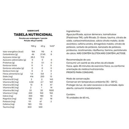 Imagem de 3x Carbogel Box 27g Carbo Alquimia da Saúde Café 15 Unidades 60g