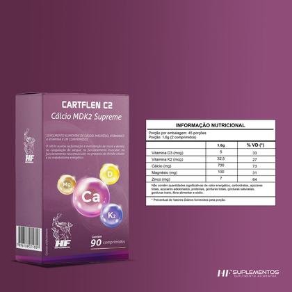 Imagem de 3x Cartflen C2 Calcio Mdk2 Supreme 90 Comps Hf Suplements