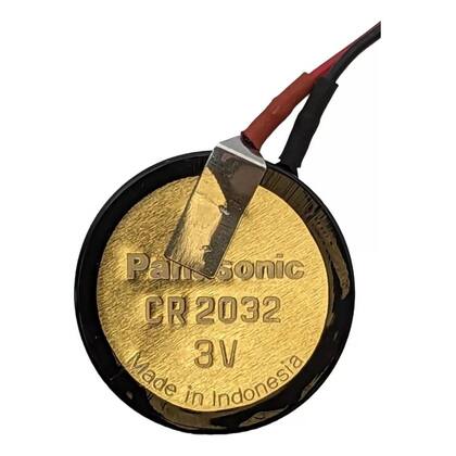 Imagem de 3x Cmos Bios 3v Cr2032 Placa Mãe Notebook 2 Pinos Panasonic