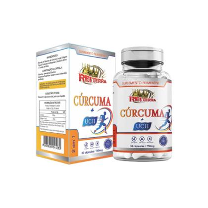 Imagem de 3x Cúrcuma + UC2 Colágeno Tipo 2 750mg 90cps