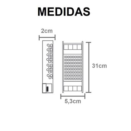 Imagem de 3X Fonte Alimentação Chaveada 12v Alta Qualidade 16,7A 200W