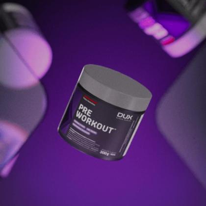 Imagem de 3x Pré Treino Pre Workout Original Dux Frutas Vermelhas 300g