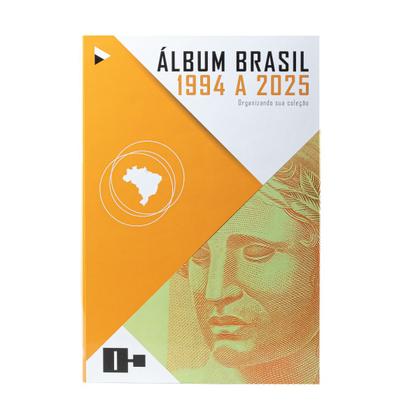 Imagem de 4 álbuns para colecionar moedas 1994 a 2025 família real com entradas para moedas comemorativas