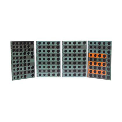 Imagem de 4 álbuns para colecionar moedas 1994 a 2025 família real com entradas para moedas comemorativas