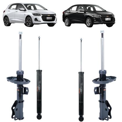 Imagem de 4 Amortecedor Cofap Orig Diant+Tras GM Onix 1.0T Plus 20 21