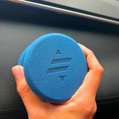 Imagem de 4- Aplicador De Espuma Anatômico Redondo Azul Vonixx