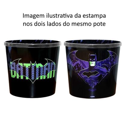 Imagem de 4 Baldes de Pipoca Batman Estampado Bacia com 2.1L Original