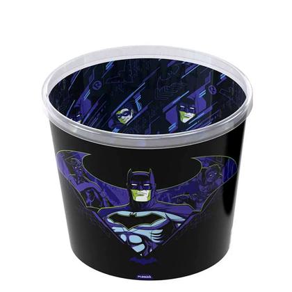 Imagem de 4 Baldes de Pipoca Batman Estampado Bacia com 2.1L Original