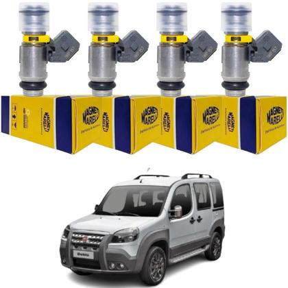Imagem de 4 Bico Injetores Palio Strada Doblo Corsa 2003 A 2020 Iwp157