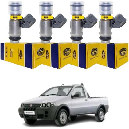 Imagem de 4 Bico Injetores Palio Strada Doblo Corsa 2003 A 2020 Iwp157