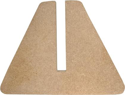 Imagem de 4 Biombo Reto Com Pes Folha Painel Mdf Cru Divisor Divisória Separador De Ambiente Vários Modelos