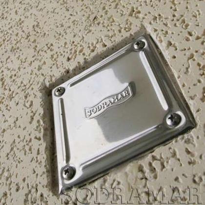 Imagem de 4 Caixa De Passagem Com Tampa Inox Sodramar