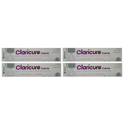 Imagem de 4 caixas Claricure 60G Potente Creme Anti-Idade para o Rosto