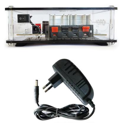 Imagem de 4 Caixas De Som Ambiente + Amplificador Escritorio Pc Notebo